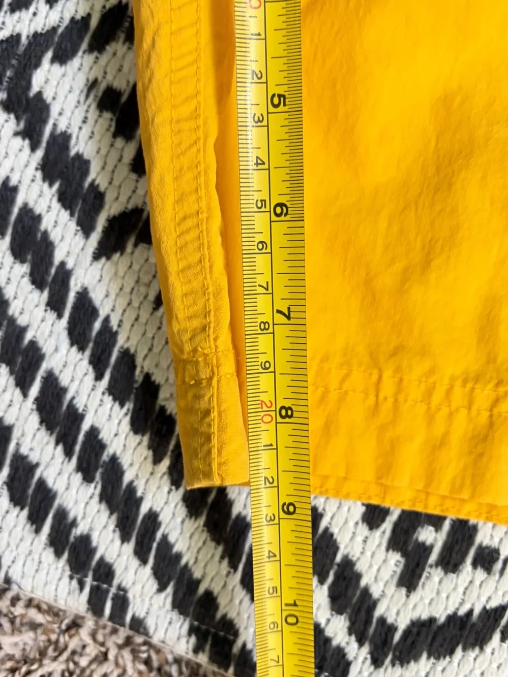 Polo Ralph Lauren Canoe Shorts L Slalom C1 Class Swim Shorts Yellow Cargo Board